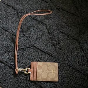 Brand new coach card holder